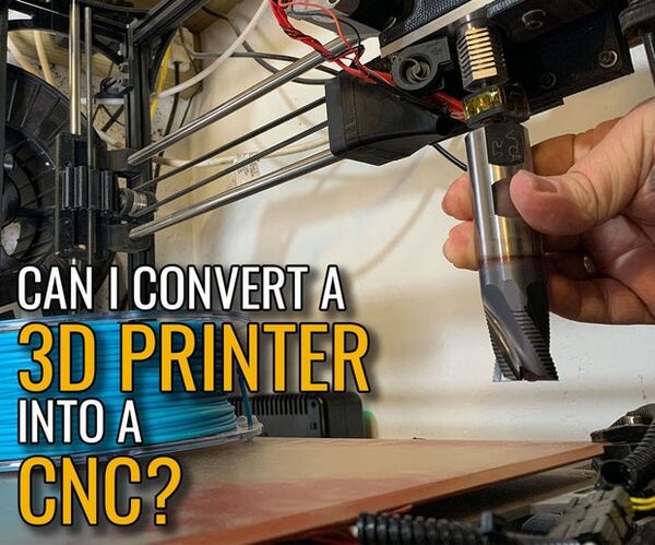 Turn an Old 3D Printer Into a CNC Machine