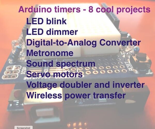 Arduino Timers: 8 Projects