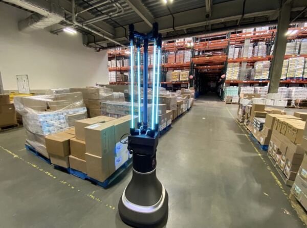 CSAIL robot disinfects The Greater Boston Food Bank to fight Covid-19