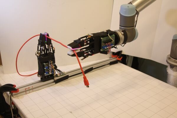 Letting robots manipulate cables