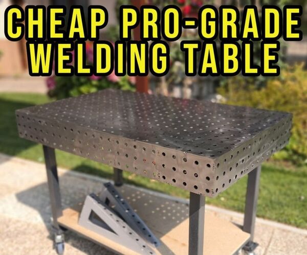 DIY Professional Grade Welding Table (with FREE Plans)