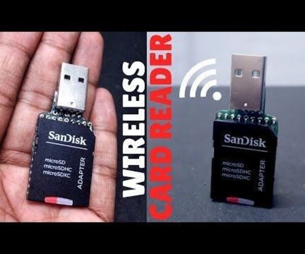 Wireless SD Card Reader - ESP8266