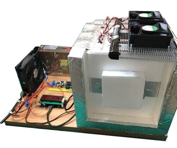 DIY Temperature Controlled Chamber Box With Peltier TEC Module