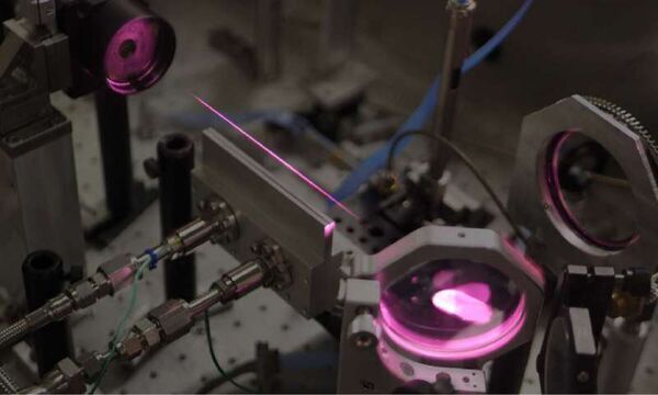 Plasma guides maintain focus of lasers
