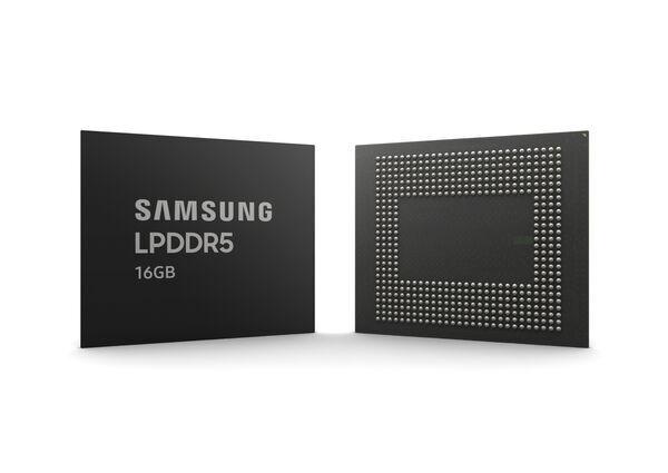 Samsung Begins Mass Production of 16Gb LPDDR5 DRAM at World’s Largest Semiconductor Line
