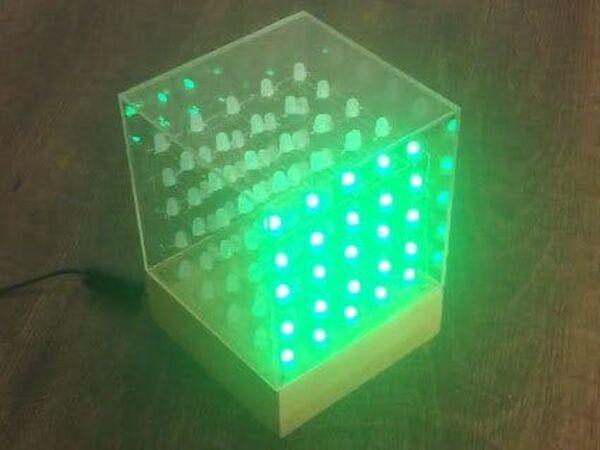 Another 5x5x5 RGB LED Cube