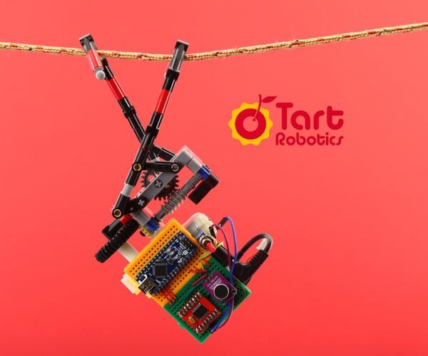 A DIY Zipline Robot With Arduino, Lego, and 3D Printed Parts