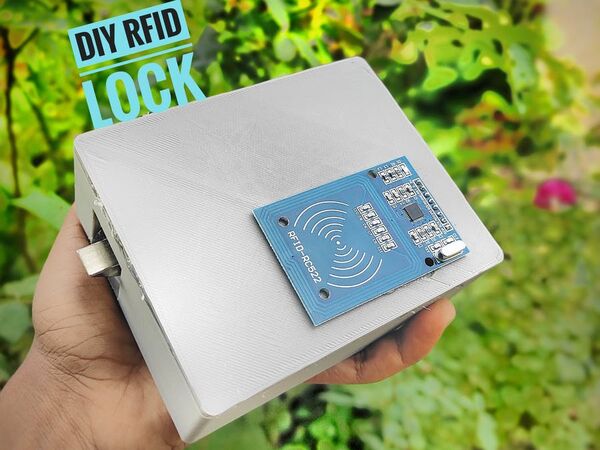 DIY RFID DOOR LOCK System