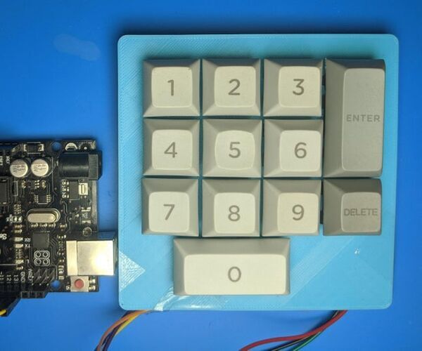 Arduino Mechanical Keypad