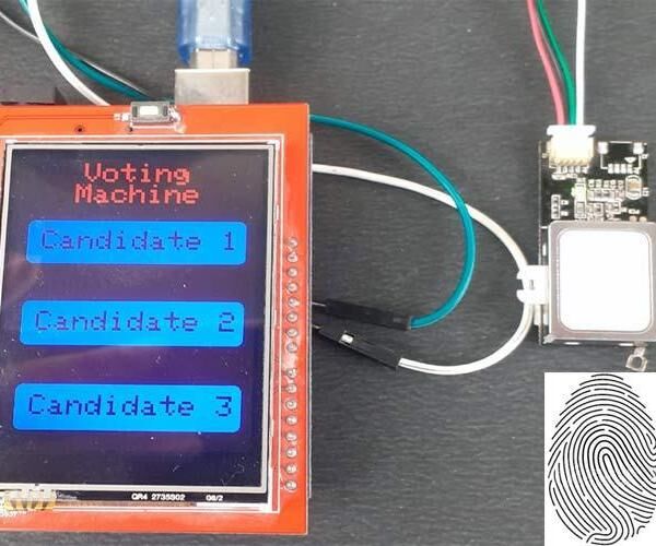 Fingerprint Based Biometric Voting Machine Using Arduino