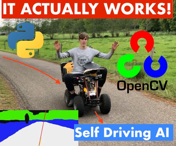 How You Can Make a Fully Autonomous Self Driving Vehicle With Ai, Python and a Camera on a Budget