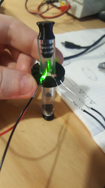 I made an optical inline fuel sensor