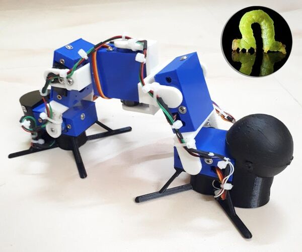 Inchworm Robot - Modular, Move Allsides With BT App