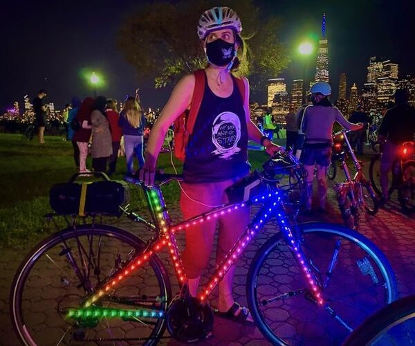NeoPixel Party Bike - Music Reactive Light Animations With Controller