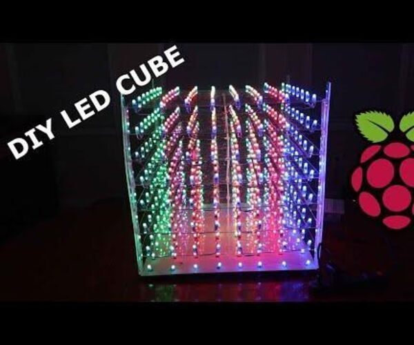 DIY 3D LED Cube With a Raspberry Pi