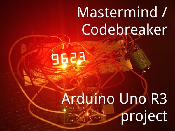 Mastermind/Codebreaker game on Uno R3