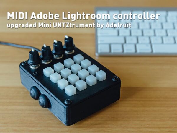 MIDI Adobe Lightroom controller