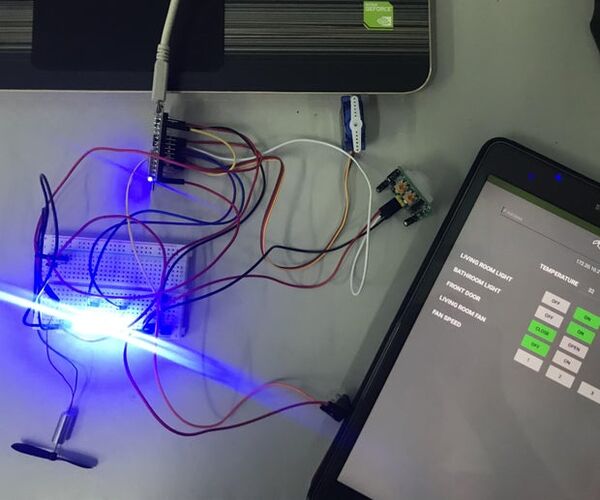 NodeMCU ESP8266: Home Automation System With Sensors and MIT App Inventor 2