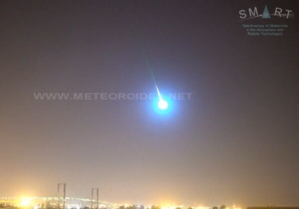 Fireball was destroyed over Évora district and explosion was seen more than 500km away