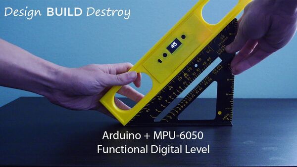 Digital Level Using Arduino Nano & MPU6050