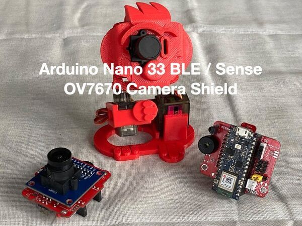 Arduino Nano 33 BLE OV7670 Camera Shield