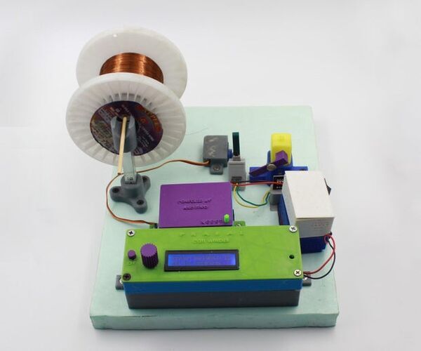 Coil Winder Using Arduino