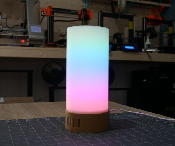 3D Printed LED Mood Lamp