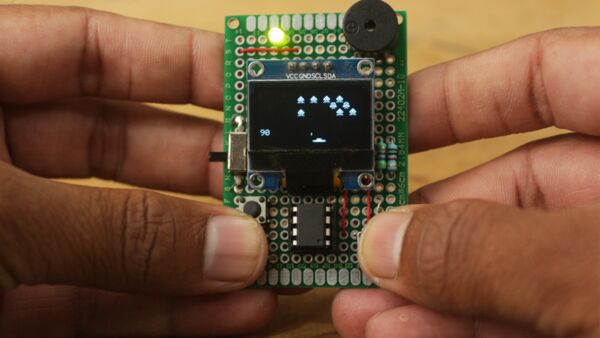 How to make Attiny based mini game console
