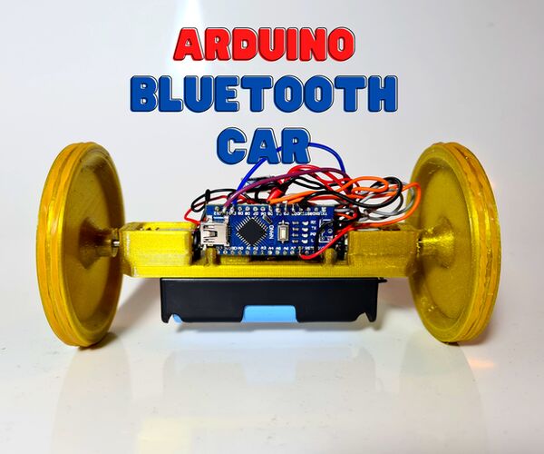 DIY Arduino Bluetooth Controlled Car