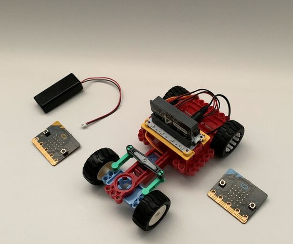 Using Two (x2) Micro:bits to Control an RC Car