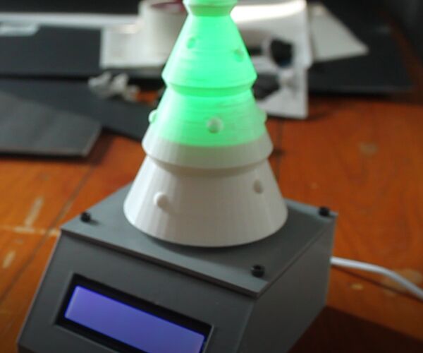 DIY Arduino Christmas Clock