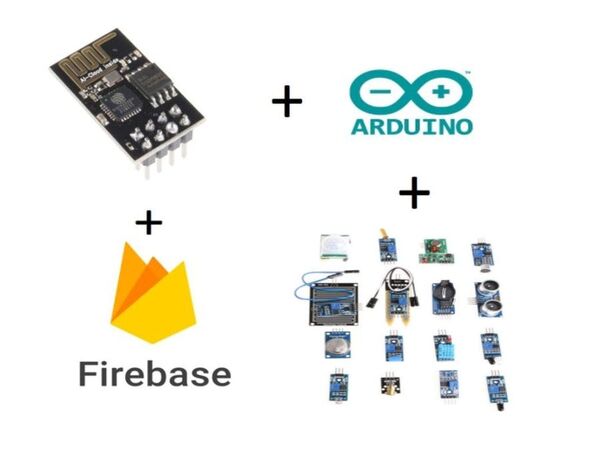 Send multiple sensors data to Firebase using ESP8266
