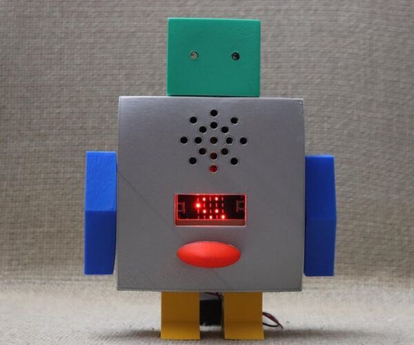 Microbit Talking Robot