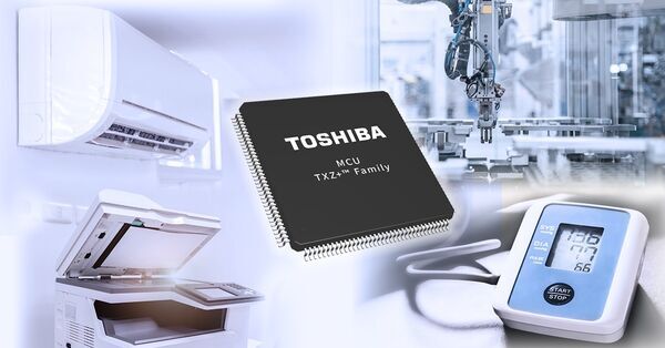 Toshiba Introduces 5 new groups of TXZ+™ Family Advanced Class Microcontrollers that Realize Low Power Consumption, Support System Cost Reduction and Motor Control