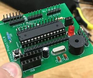 Arduino Pong Tennis PCB | Arduino, Autodesk Eagle and JLCPCB