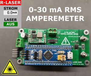 Digital RMS Amperemeter for Laser Cutters
