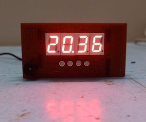 DIY Digital Clock Using ATmega328p, RTC DS3231  and Seven Segment Displays