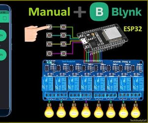 Smart Home Automation Using Blynk & ESP32 IoT Projects | WiFi & Manual