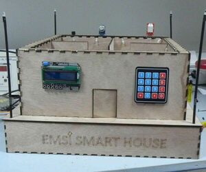 A Sensor Network Controlled by Arduino Within a Wooden House Model