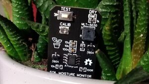 TinyMoisture - Soil Moisture Monitor based on ATtiny13A