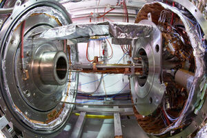 AEgIS on track to test free-fall of antimatter