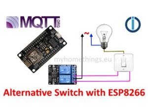 Smart altenative switch with ESP8266, ioBroker and MQTT