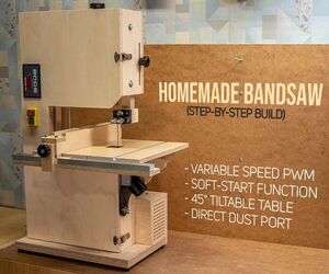 Homemade Bandsaw by DIY Enthusiast