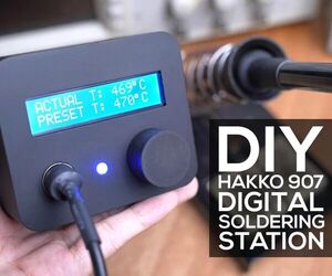 DIY Digital Soldering Station (Hakko 907)