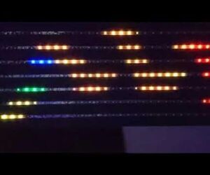 Arduino Audio Spectrum Shield WS2812 LED Display