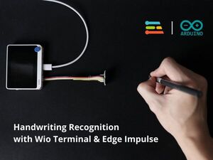 Handwriting Recognition with Wio Terminal & Edge Impulse