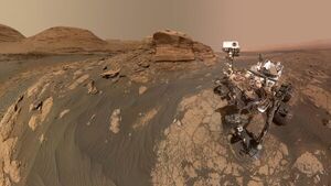 NASA’s Curiosity Mars Rover Takes Selfie With ‘Mont Mercou’