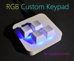 STM32-based Custom Gaming Keypad With RGB (Originally Made for Osu!)