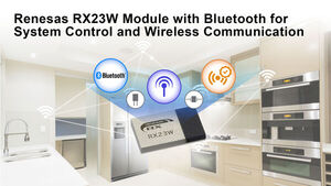 Renesas Launches RX23W Module with Bluetooth for System Control and Wireless Communication on IoT Devices