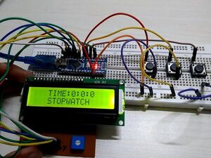 Make Your Own Stopwatch With Arduino